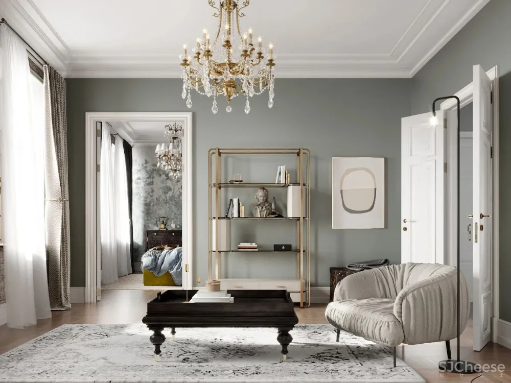 高级住宅,复古轻奢范儿!