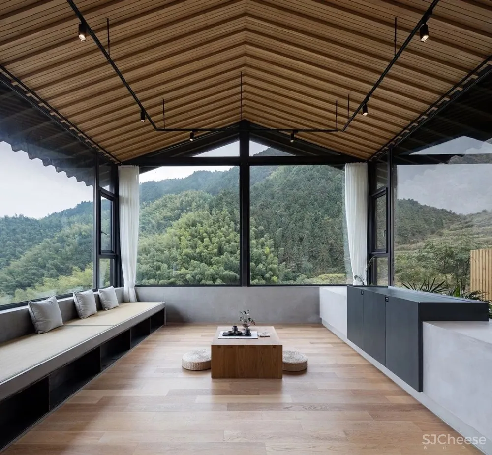 旧房糅合新貌,诠释民宿生活的意境