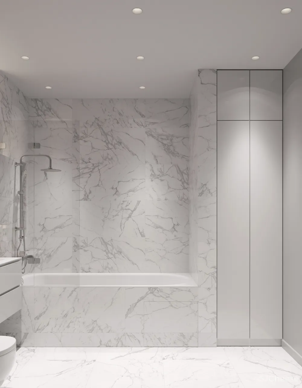 62㎡现代公寓,用线条衬托高级感