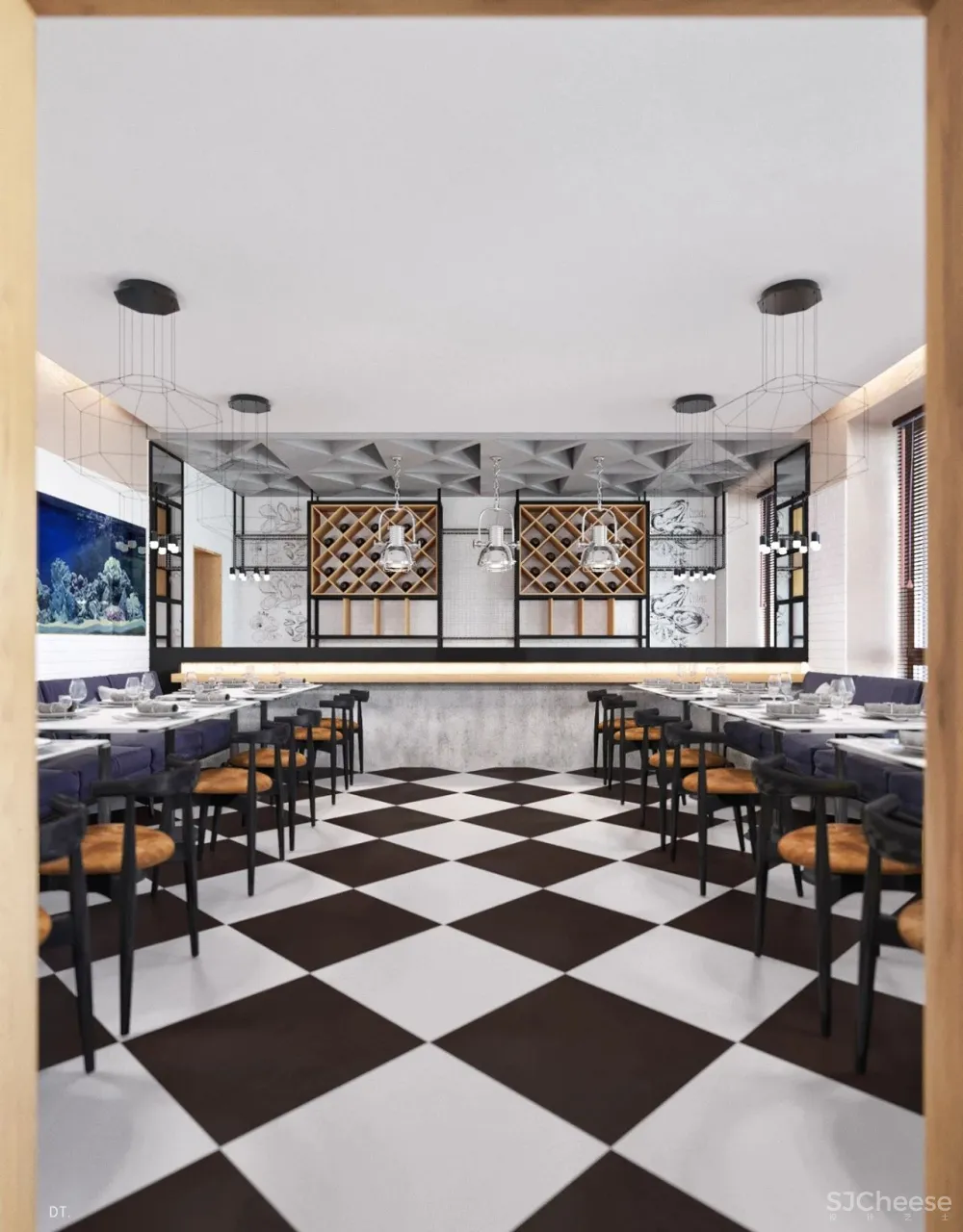 轻奢之美 丨一个空间,两个方案