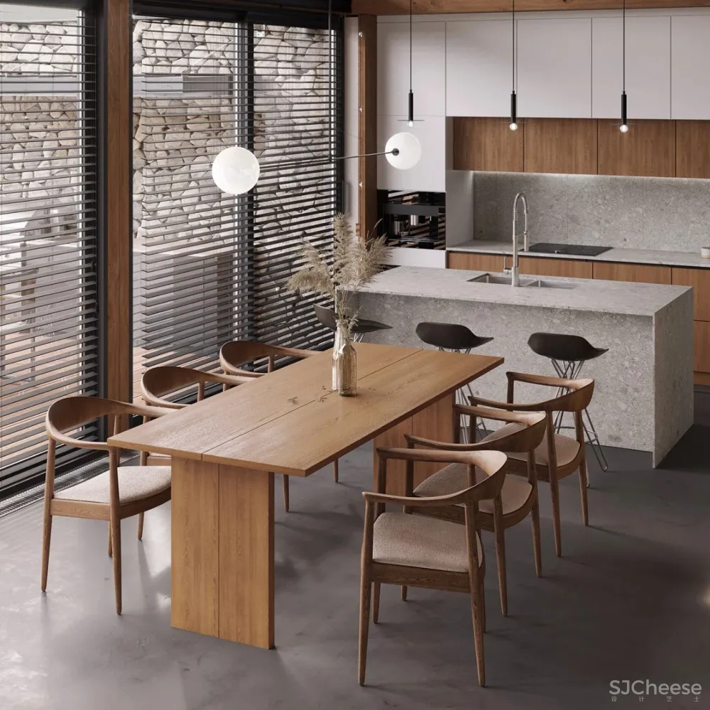 满满的原木风,简约舒适!