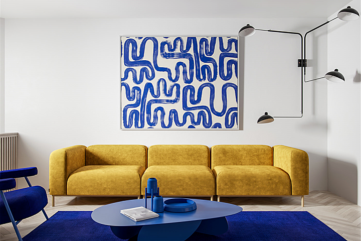 90㎡小资一居室，细节处挥洒时尚气息！