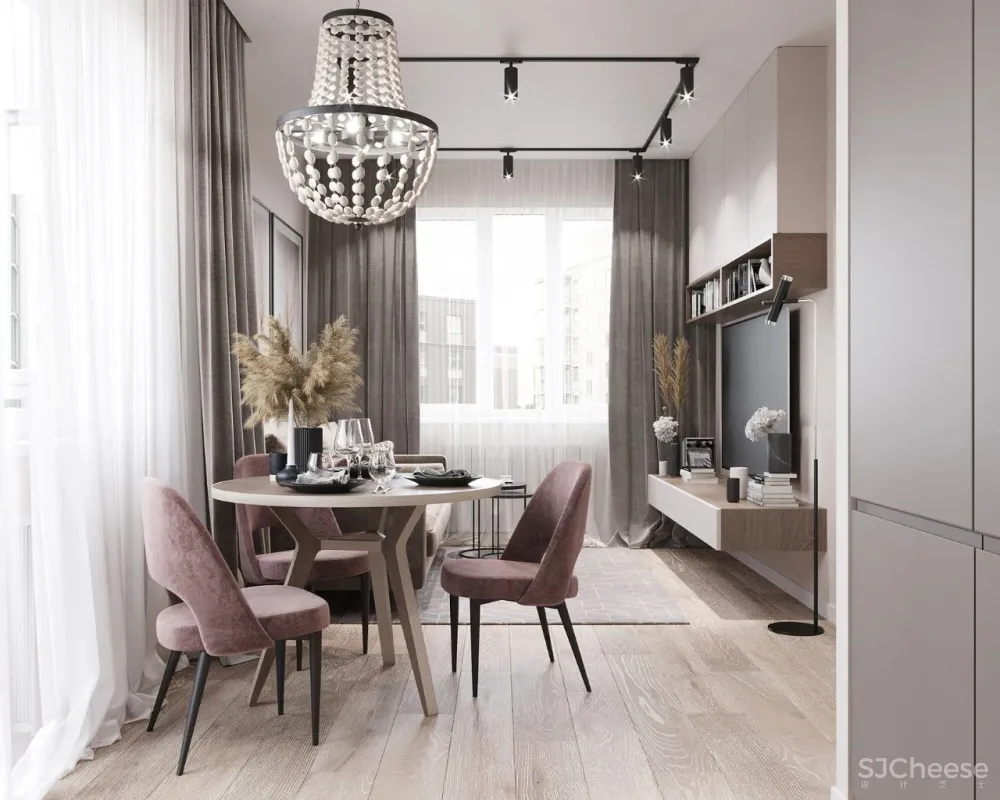 灰粉 金色,轻奢迷人!