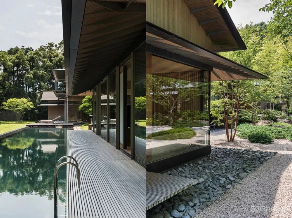 占地5300㎡的东京别墅—宁静舒意的“水樱桃房子” 隈研吾