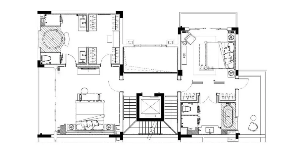 奢华别墅样板间，注入现代生活的美感！