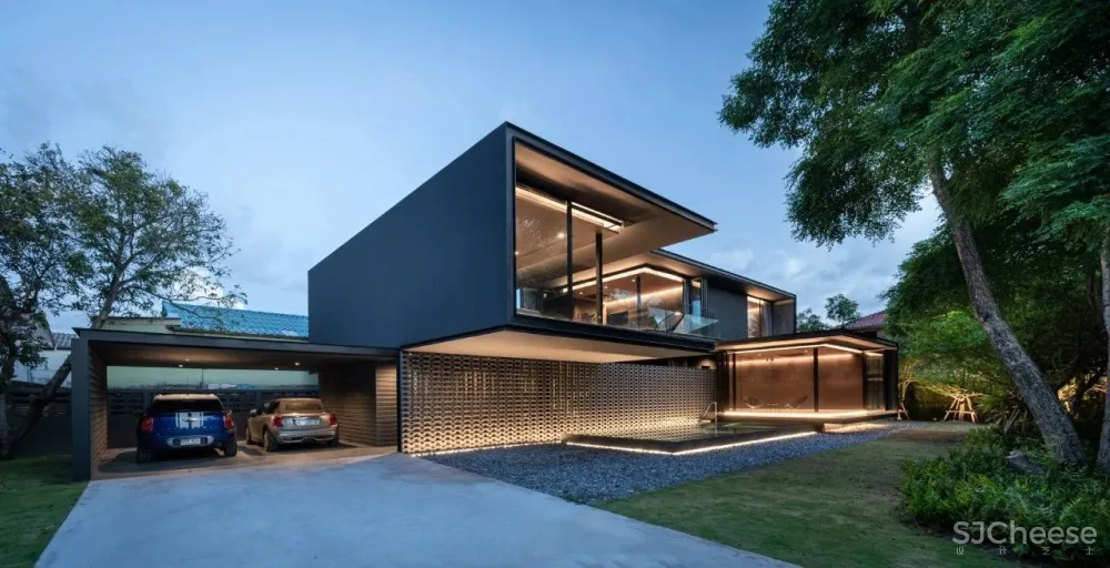 泰国机师450㎡的家,与阳光绿意一起呼吸!