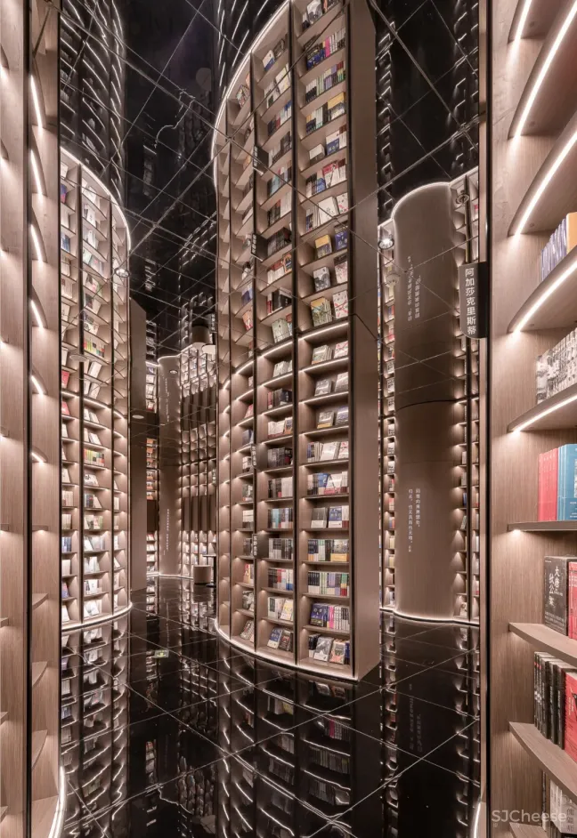 【设计女神新作】最美网红书店入驻成都,超高颜值魔幻4D实力上演“盗梦空间”!