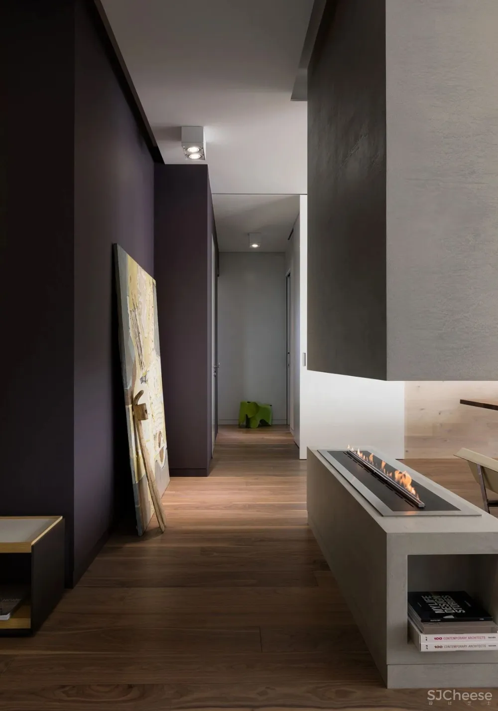 310㎡水泥灰 原木,质朴舒适!