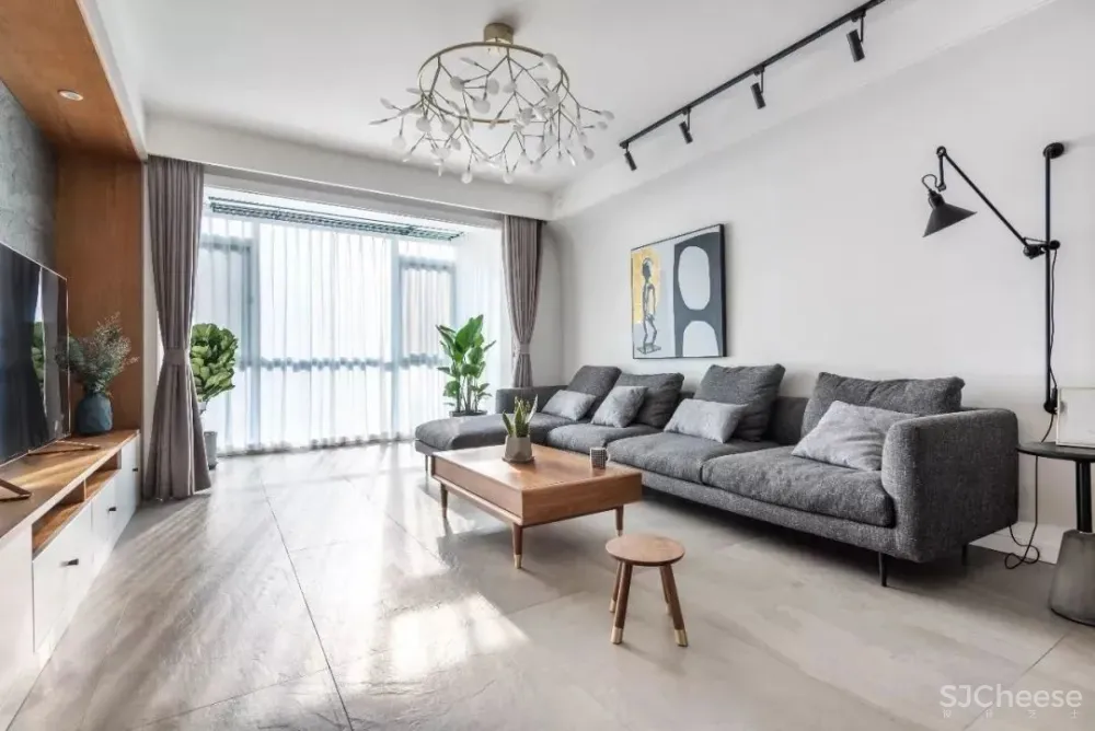 年轻人的家,就该如此舒适自然 东作西成设计