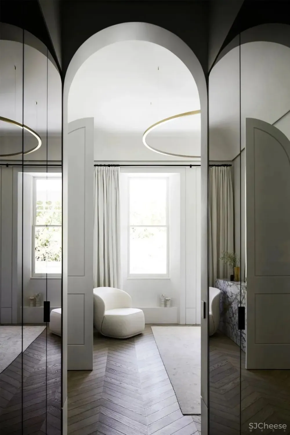 墨尔本克制平静的简约住宅 Conrad Architects