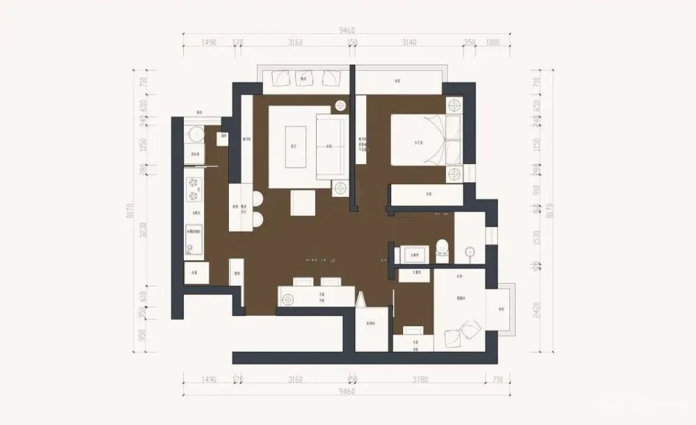 80㎡“赤贫北欧风”,比你想象的显贵10倍!