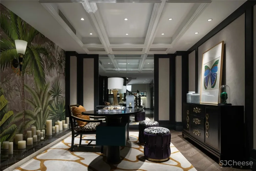 288㎡混搭风轻奢住宅 品辰设计