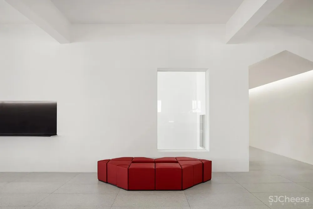 新作 以几何形状来构建空间秩序 QI STUDIO 白墙之下 大器空间
