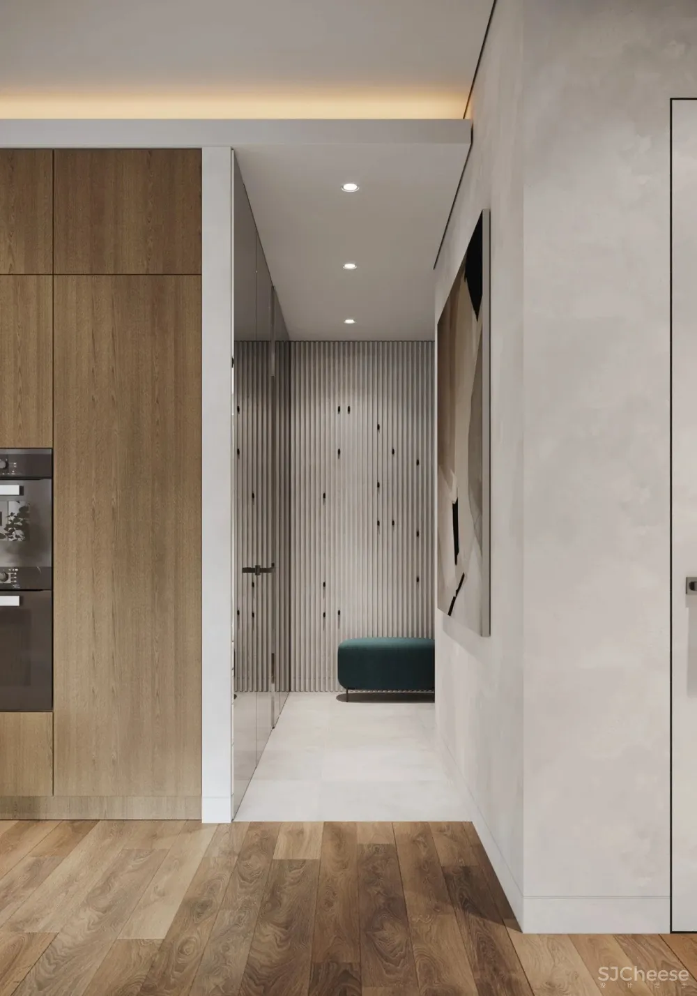 88㎡现代素雅,简单的,更有范!