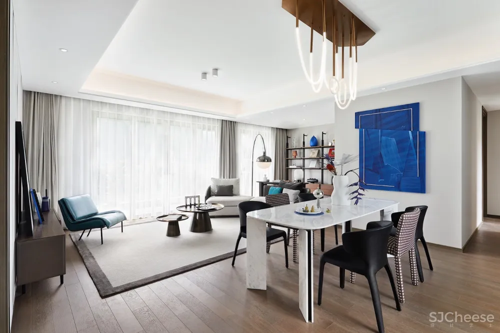 壹舍方磊新作 | 先锋时代的多重探索 再造都市新人居范本 ——盐城仁恒•滨河世纪样板间