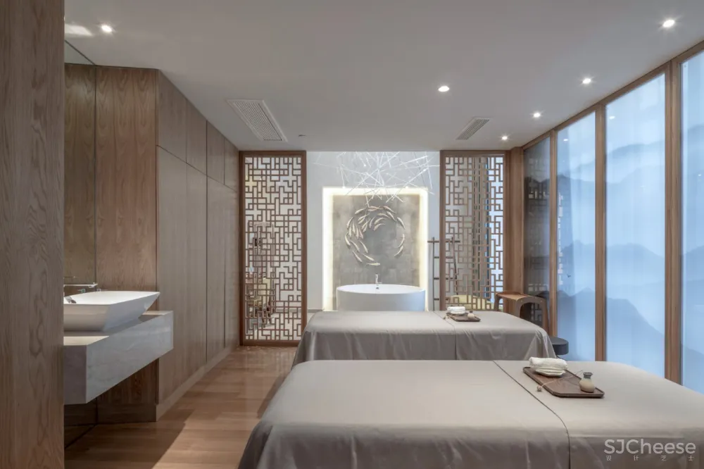 元致设计丨弘业美容SPA会所