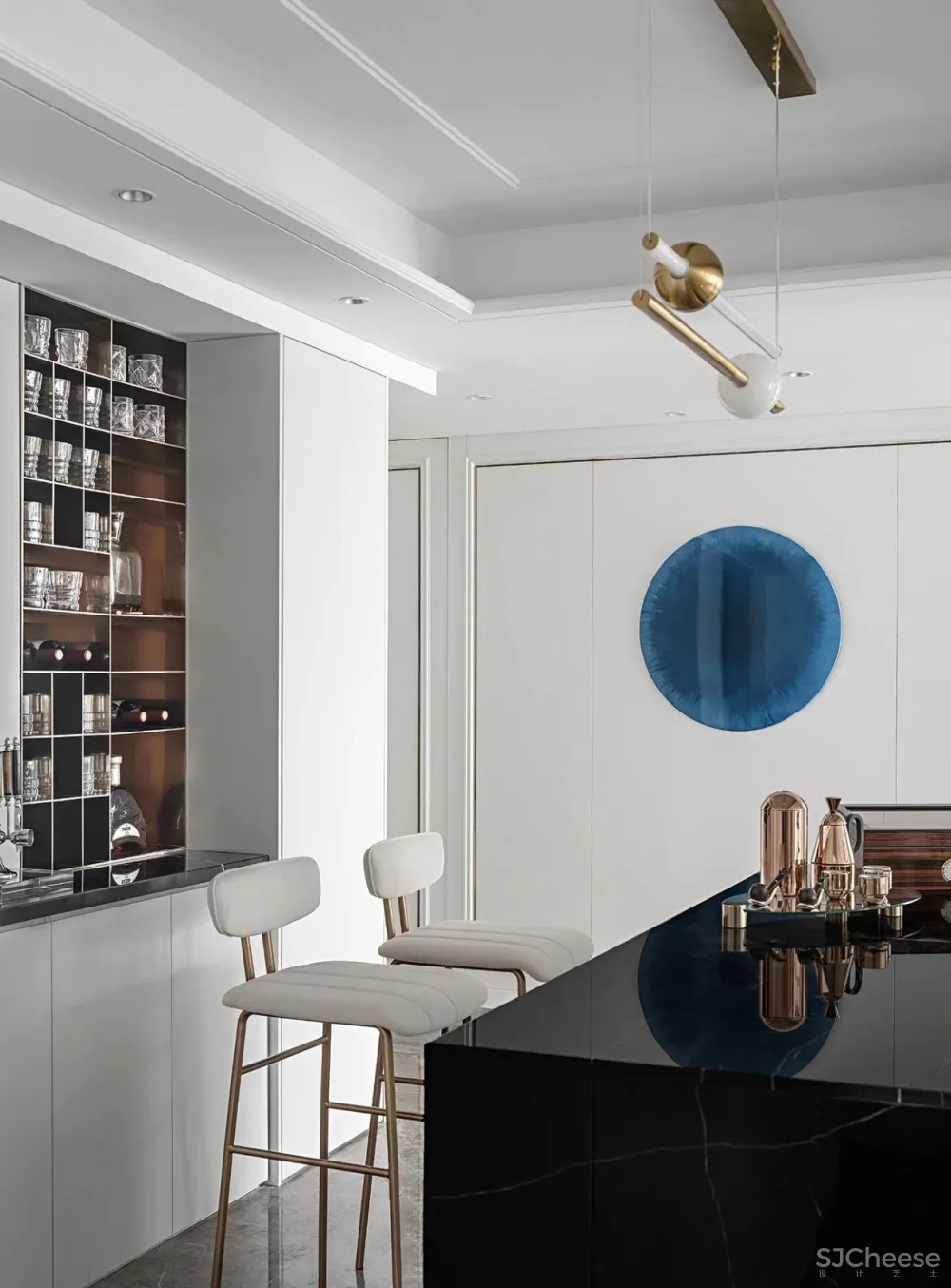 伶居设计:396㎡温雅艺术大宅,舒意生活,比诗浪漫!