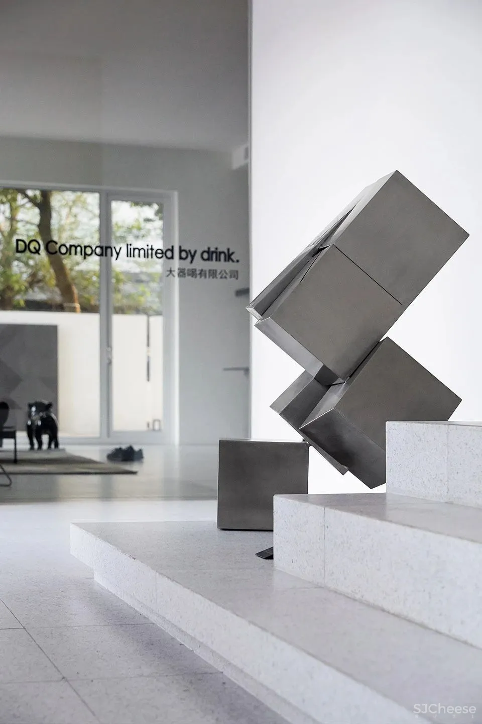 新作 以几何形状来构建空间秩序 QI STUDIO 白墙之下 大器空间