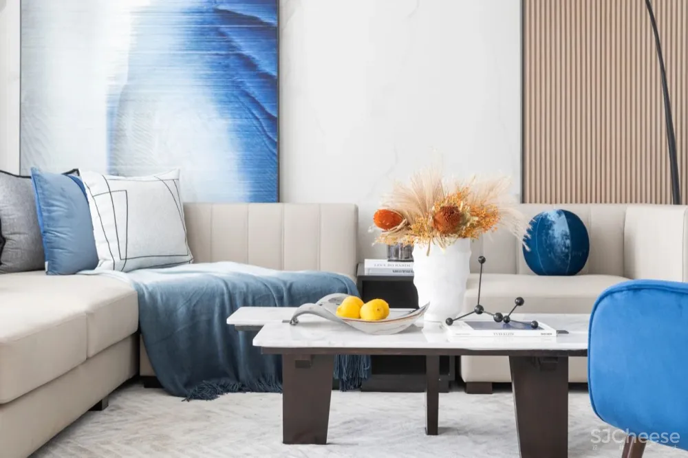 SHD山禾设计|泰安泰岳国风 以经典蓝缔造永恒的家