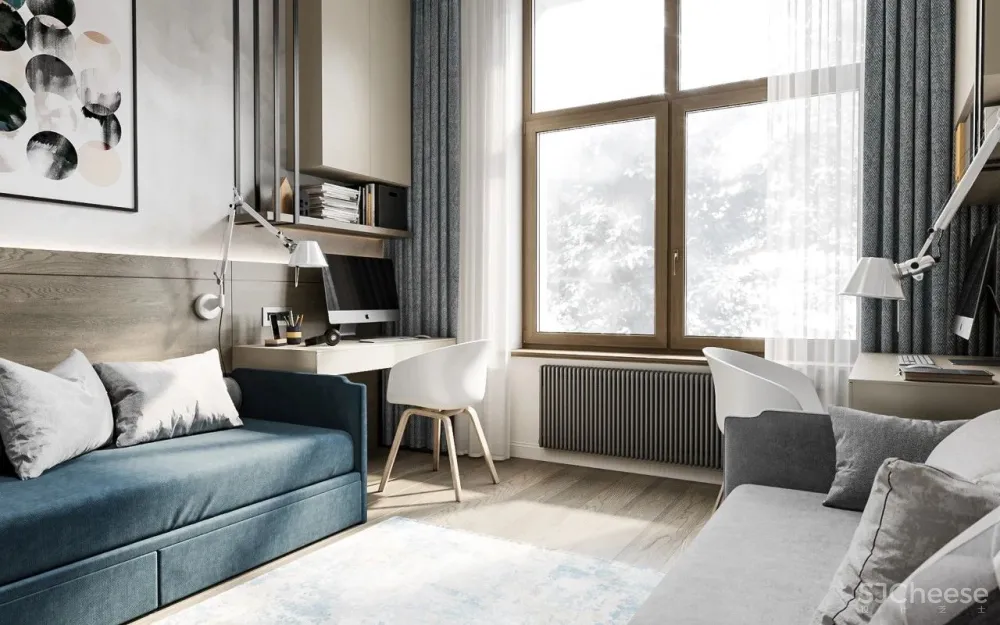 Igor Glushan 83㎡轻奢美居