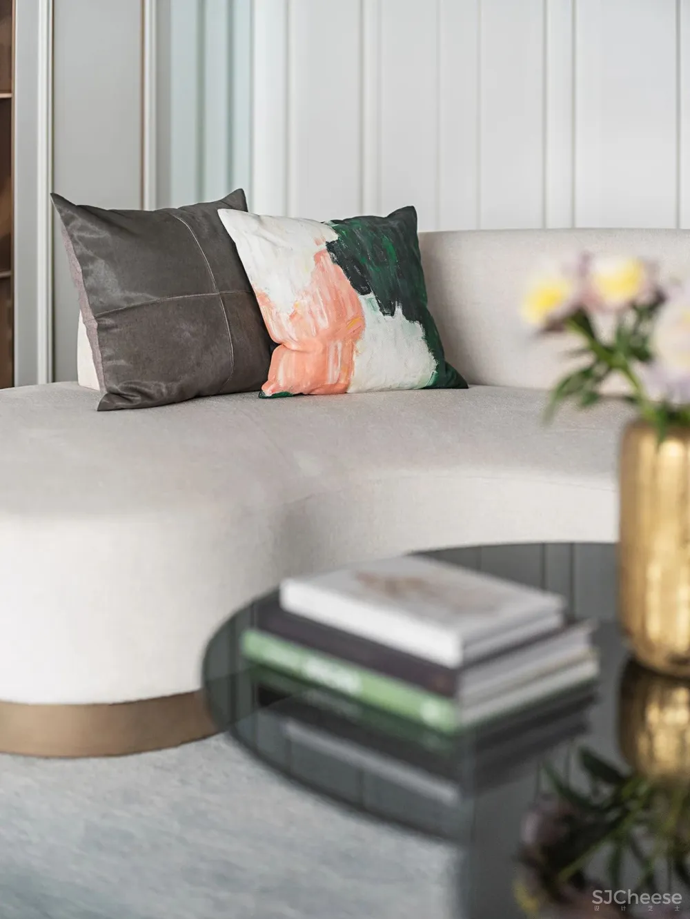 伶居设计:396㎡温雅艺术大宅,舒意生活,比诗浪漫!