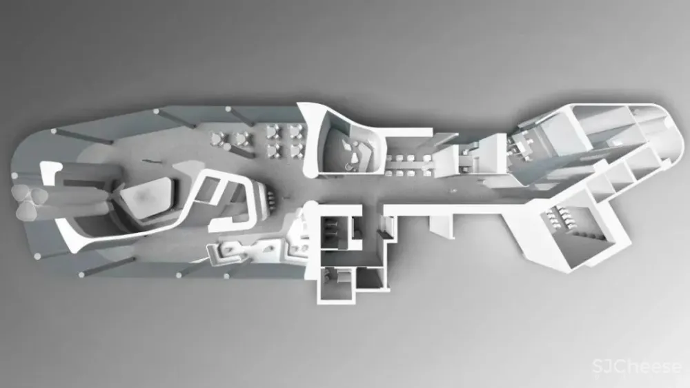 方圆珠海月岛销售中心一场纯粹未来美学体验 方圆建筑设计