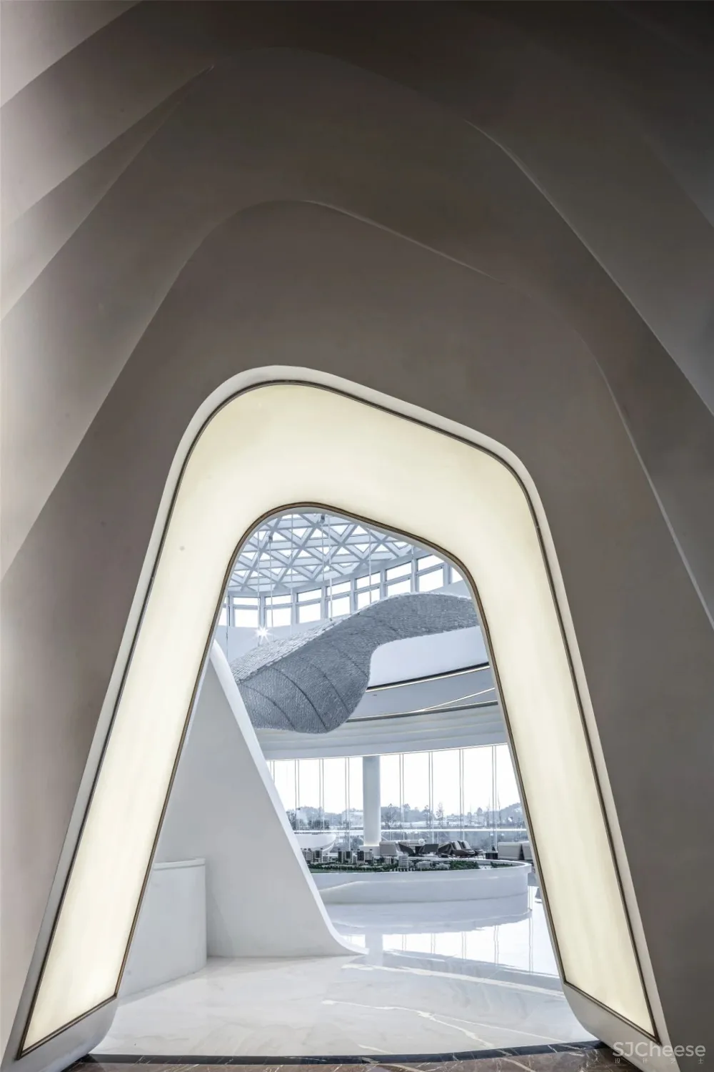 达观设计：纯净极简，行云流水间勾勒空间大美！