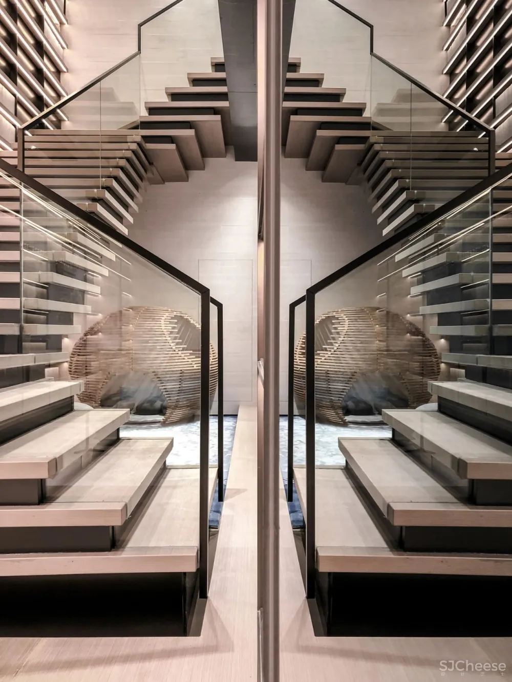 JLa设计 × 保利云上销售中心:倒转一座城,悬挂云端