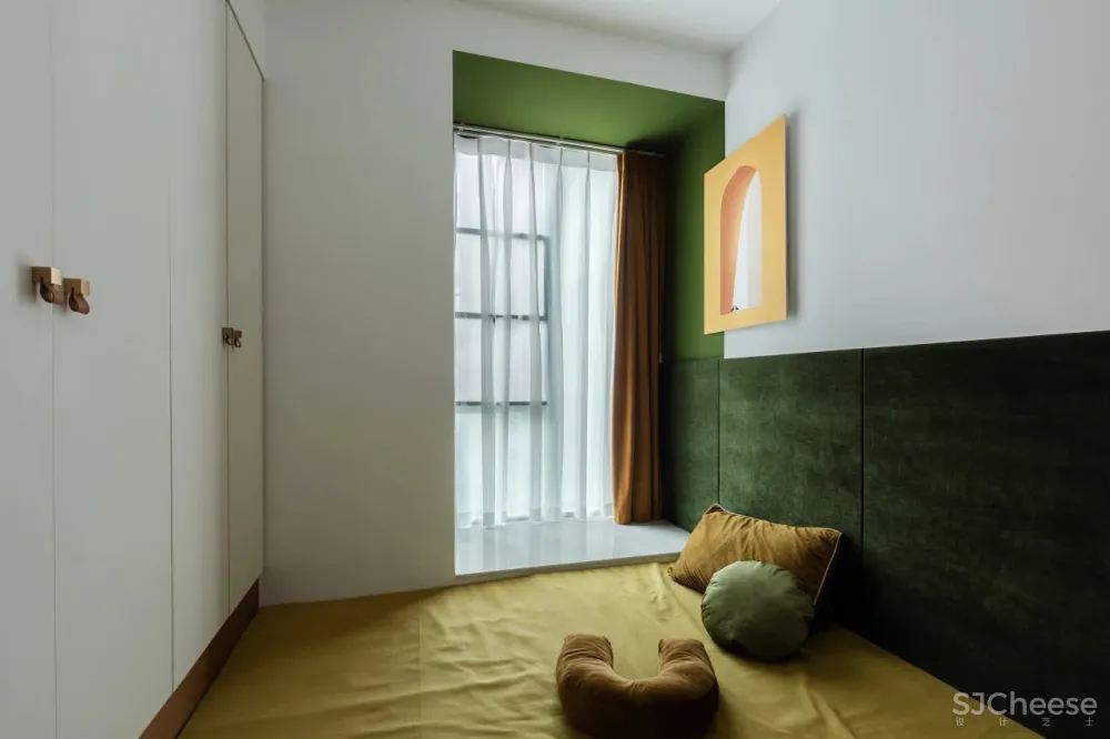 93m²二手房重塑！大胆挑战美妆界“脏橘色”！网友：真的美翻了！