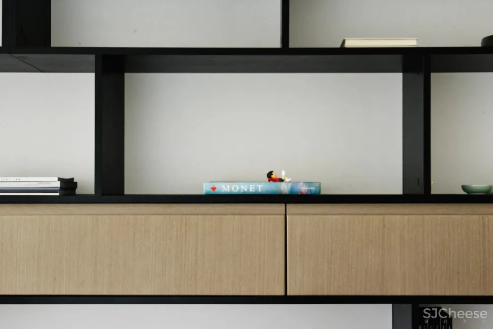 168㎡黑白木质空间,纯净与心安才是家的模样!