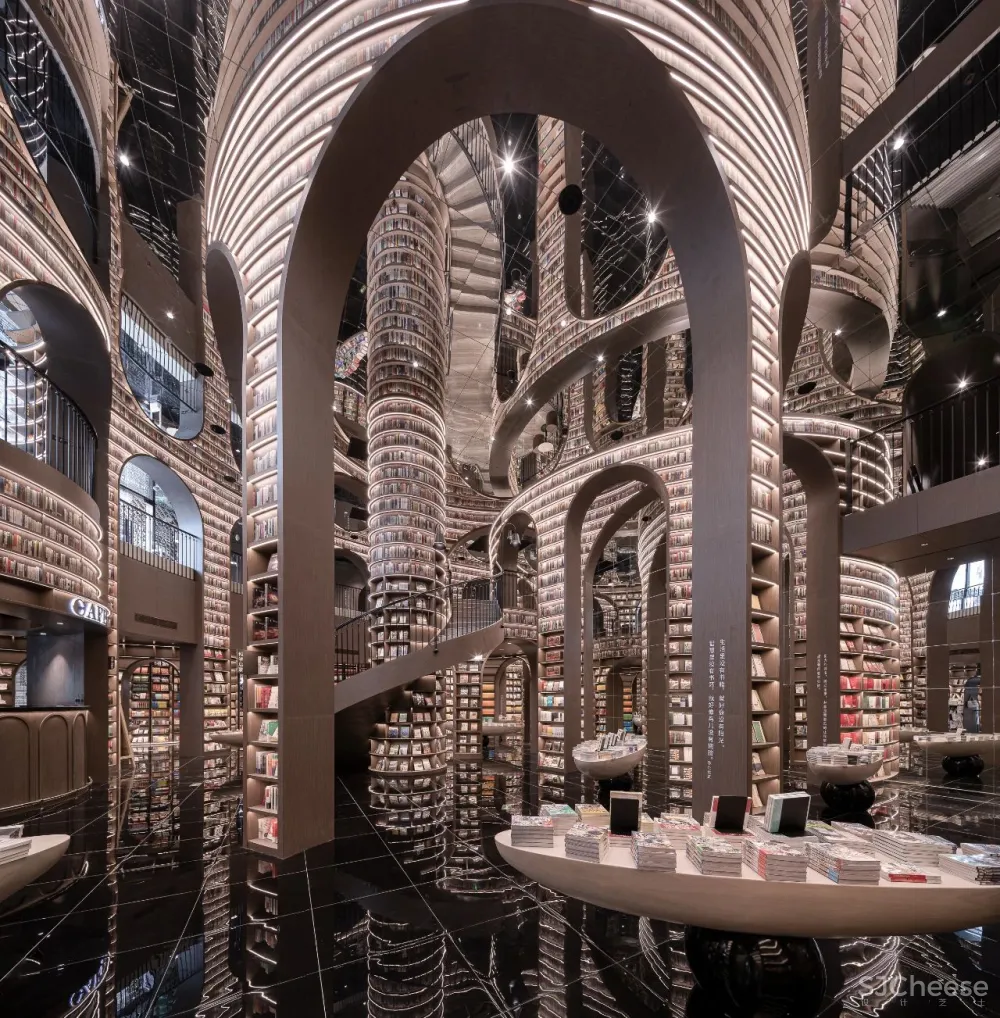 【设计女神新作】最美网红书店入驻成都,超高颜值魔幻4D实力上演“盗梦空间”!
