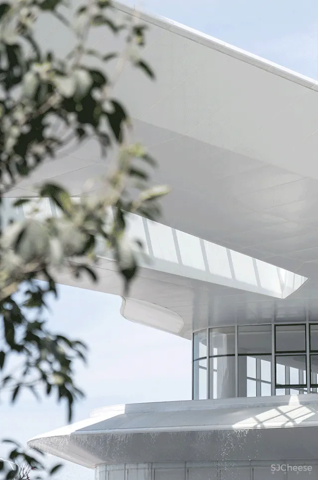 方圆珠海月岛销售中心一场纯粹未来美学体验 方圆建筑设计