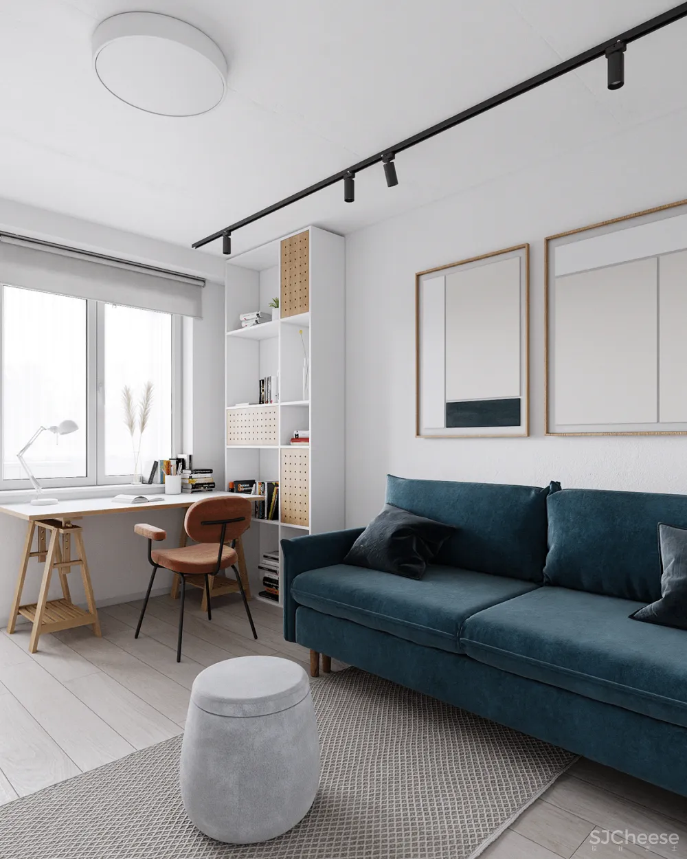 49㎡小公寓,教科书般的设计!