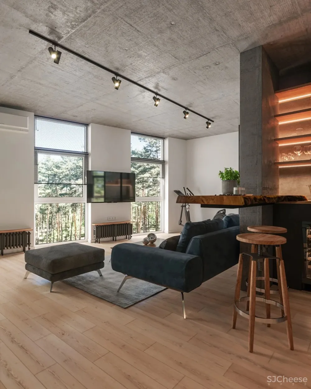 简约水泥灰,质朴的高级感!