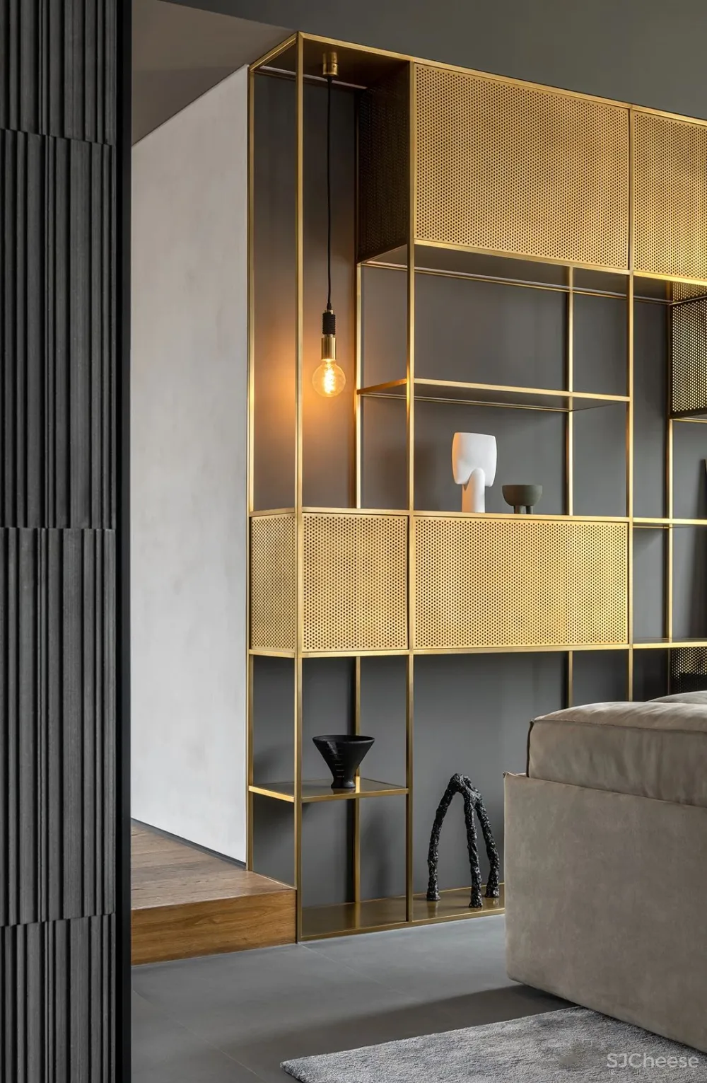 方磊 上海 555 m² 黄浦江畔顶层复式,大道至简,安静优雅!