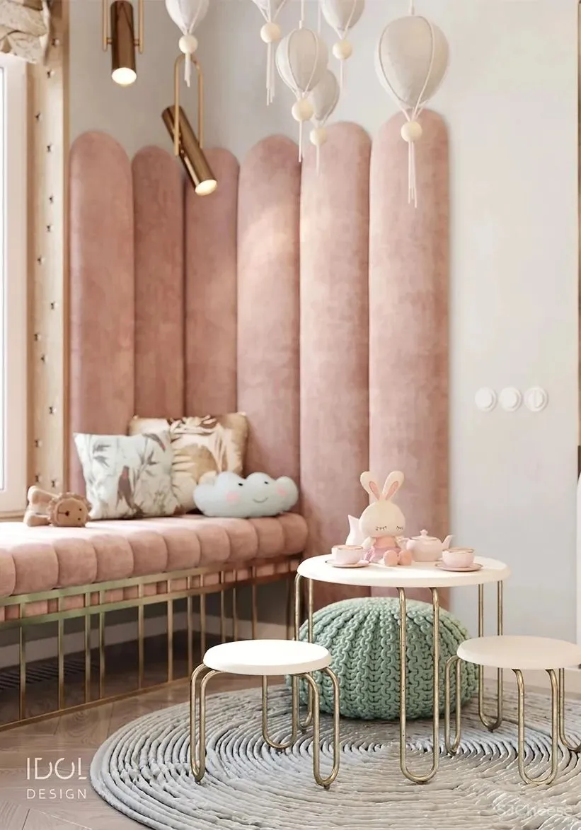 122m²轻奢私宅,红与黑,竞芳菲