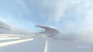 斯诺赫塔设计的木结构办公楼,用景观包裹外墙,环保的材料都是可回收的