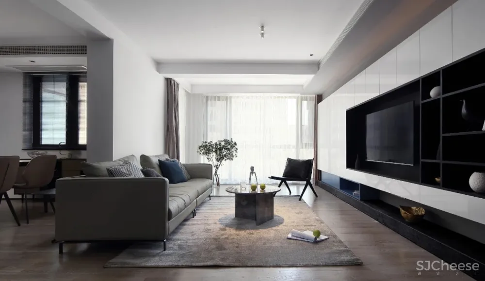 黑与白、木与石,空间的拓展与延伸 云行设计