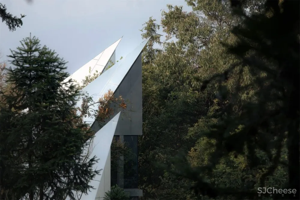 茶田里的悬浮木屋 千山云舍三峡木屋酒店