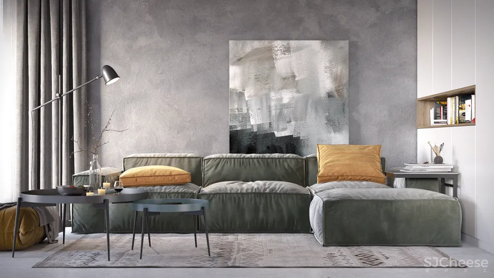 49㎡小公寓,教科书般的设计!