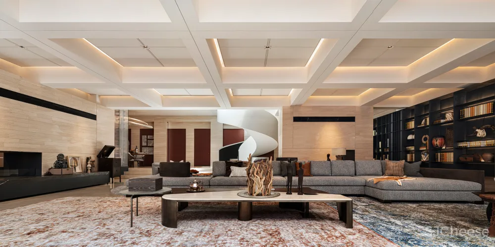 SNP 设计奢尺豪宅,都市内的野奢桃源