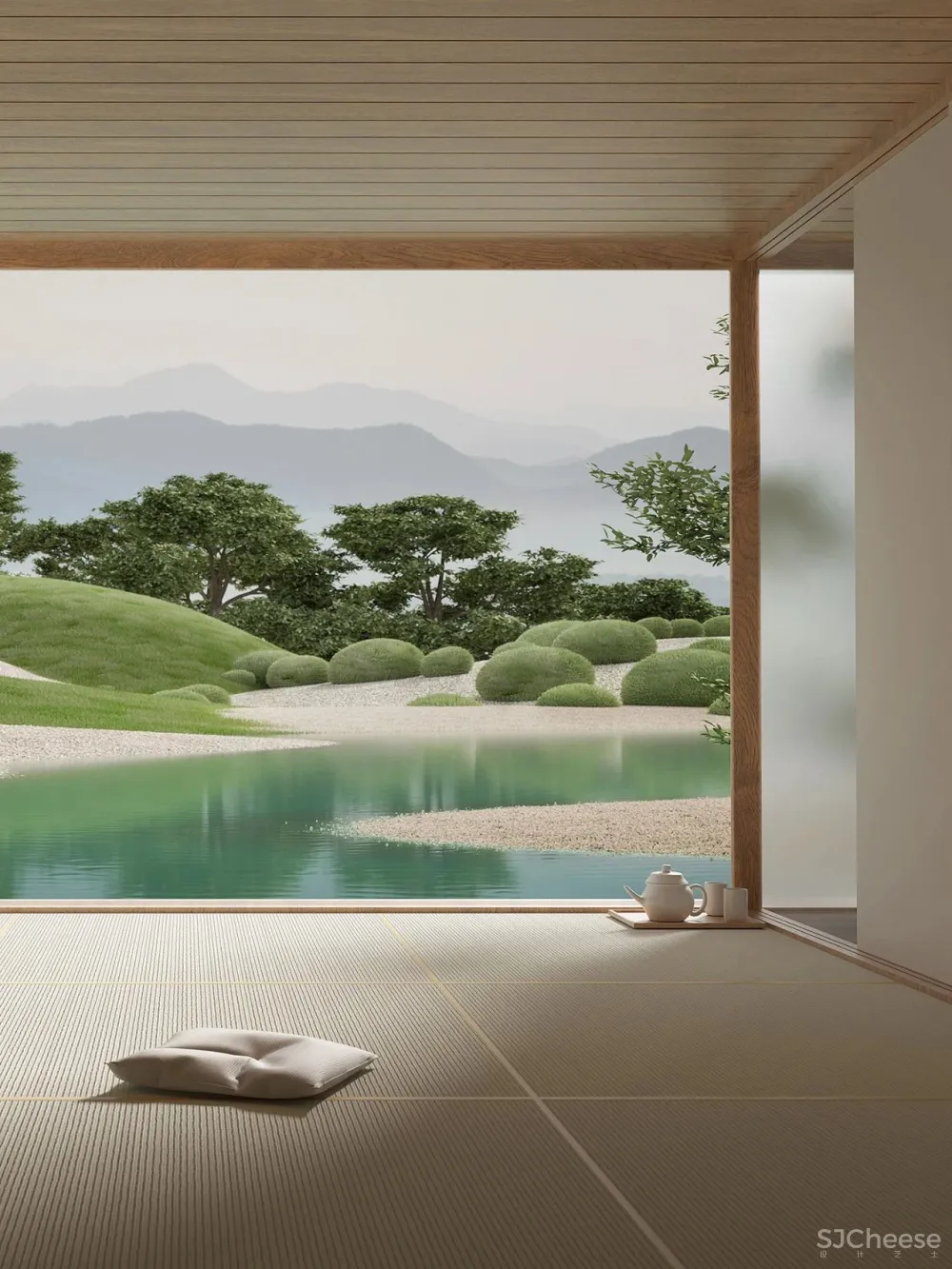 超现实庭园设计，日式与极简美学的融合 Six N. Five新作