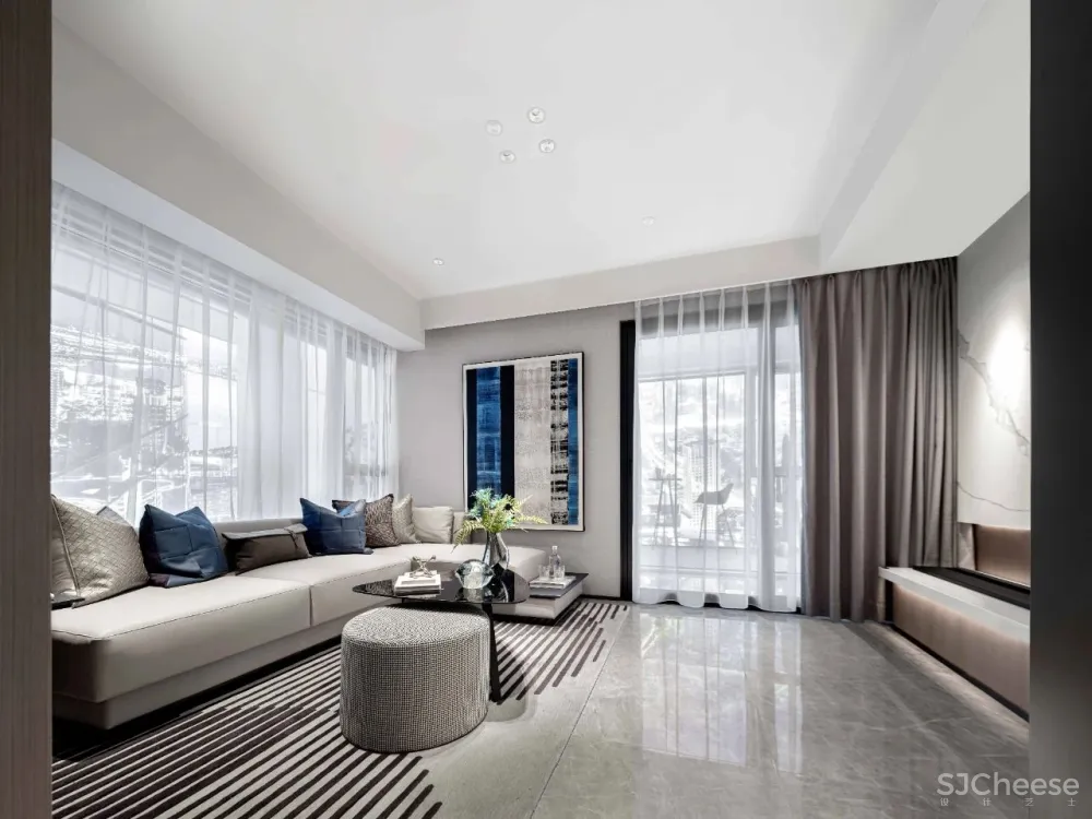 GND恩嘉设计·新作 87㎡ - 92㎡现代轻奢样板间