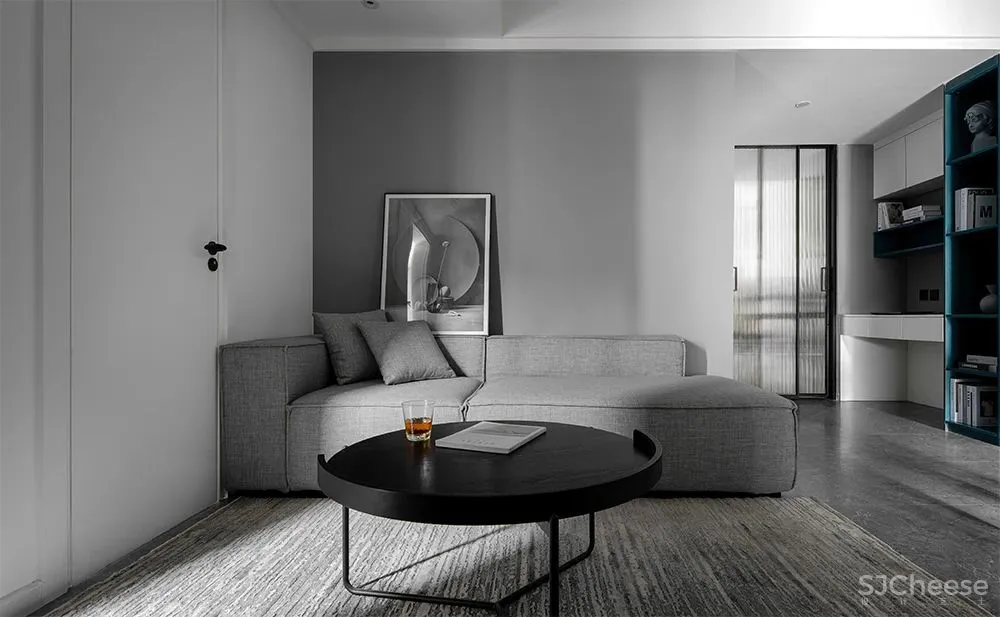 黑白灰，极具视觉张力的极简格调 予以设计