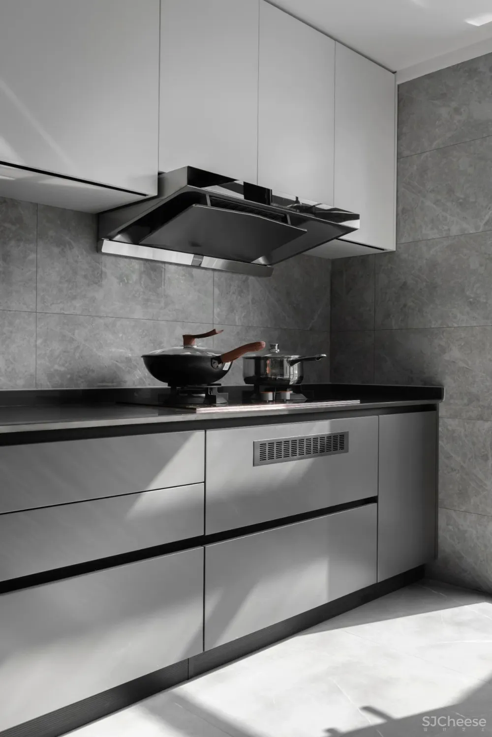 300㎡现代风大宅,下沉式庭院太棒了!