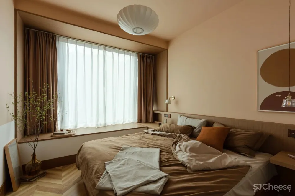 93m²二手房重塑！大胆挑战美妆界“脏橘色”！网友：真的美翻了！