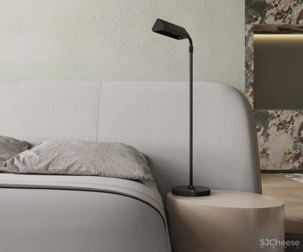 一室户小公寓,用色彩与材料搭配出时髦感!