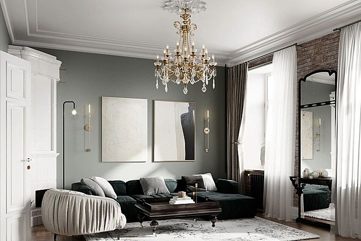 高级住宅,复古轻奢范儿!