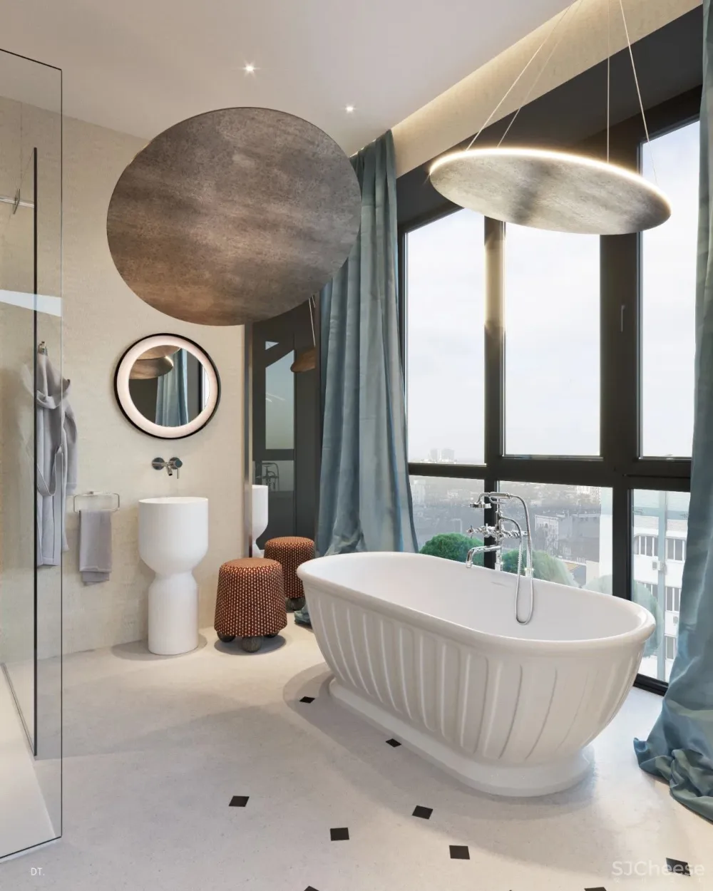 轻奢之美 丨一个空间,两个方案