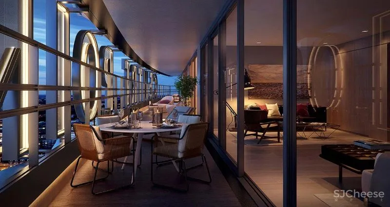 5套顶层公寓设计，个性化陈设营造别样高级感